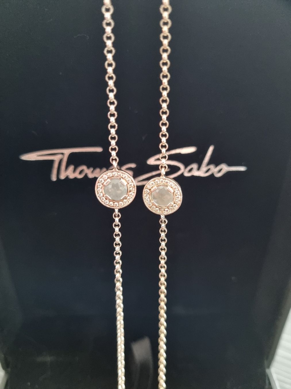 Thomas Sabo Catenine: Thomas Sabo Kette Silber – Nuovo (secondo la descrizione) da Untersiggenthal venduto da sharm7