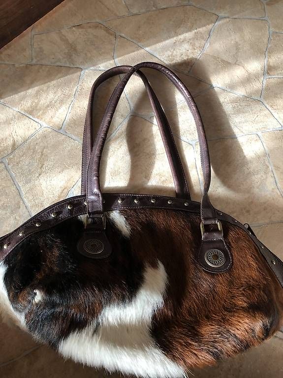 Borse da donna: Fellledertasche Handarbeit Hingucker – Usato da Meiringen venduto da Bignoddy