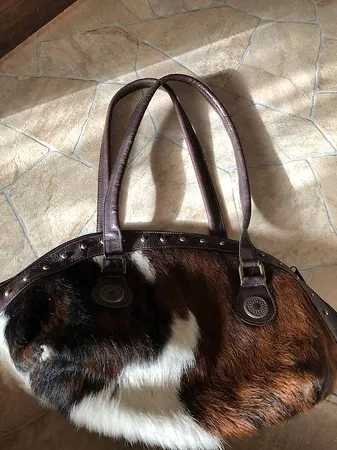 Fellledertasche Handarbeit Hingucker