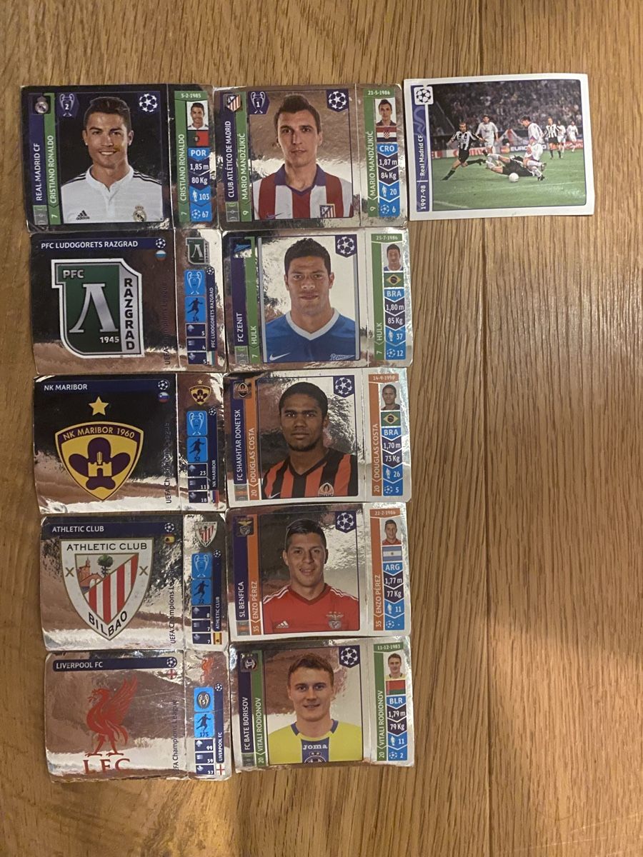 Panini Sammelbilder & Trading cards: Panini Stickers Champions League Ronaldo – Gebraucht aus Uznach von fad_5fwc