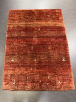 Gabbeh Orientteppich, Rot/Orange, Top Zustand