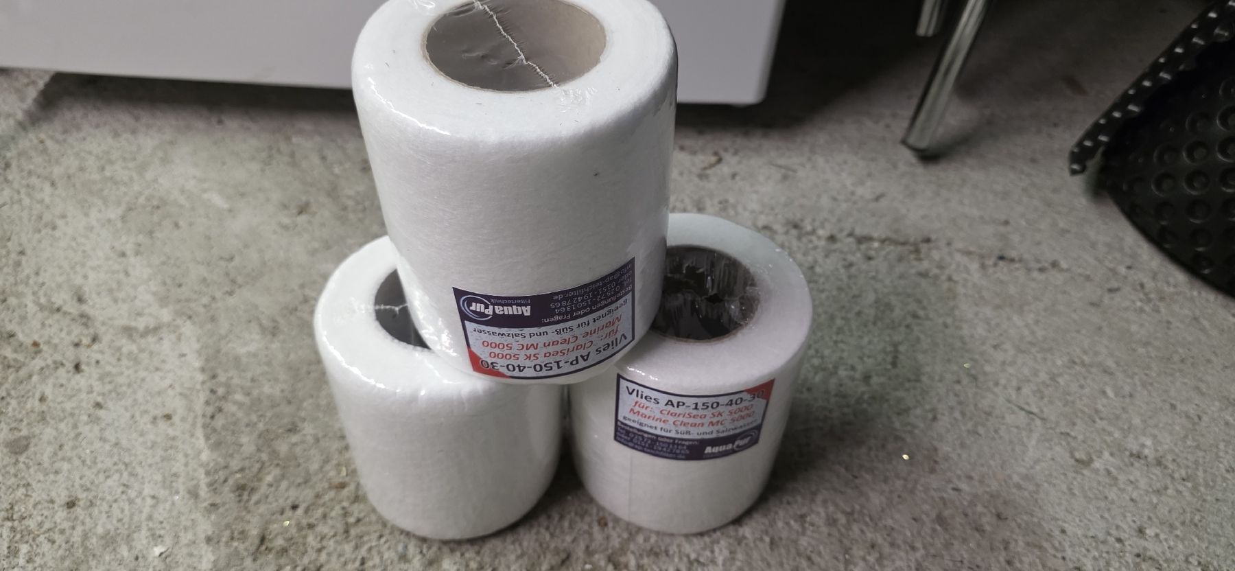 Filtri: Clarisea Gen2 SK5000 Filter mit Ersatzrollen 3 Stck. neu – Usato da Krauchthal venduto da leabo1992 4