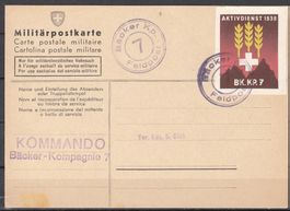 Militärpostkarte 2.Wk Mit Soldatenmarke