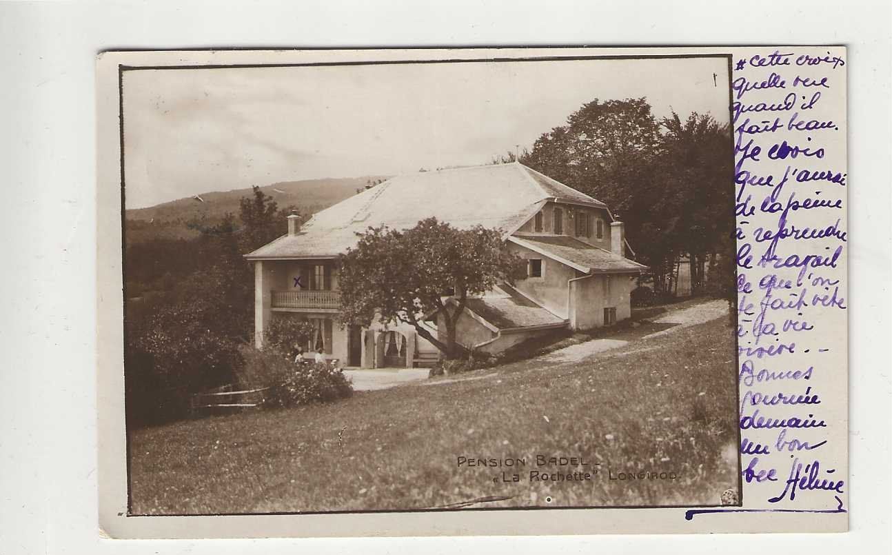 Ansichtskarten: Longirod, 1916 – Gebraucht aus Spiez von Niesen20