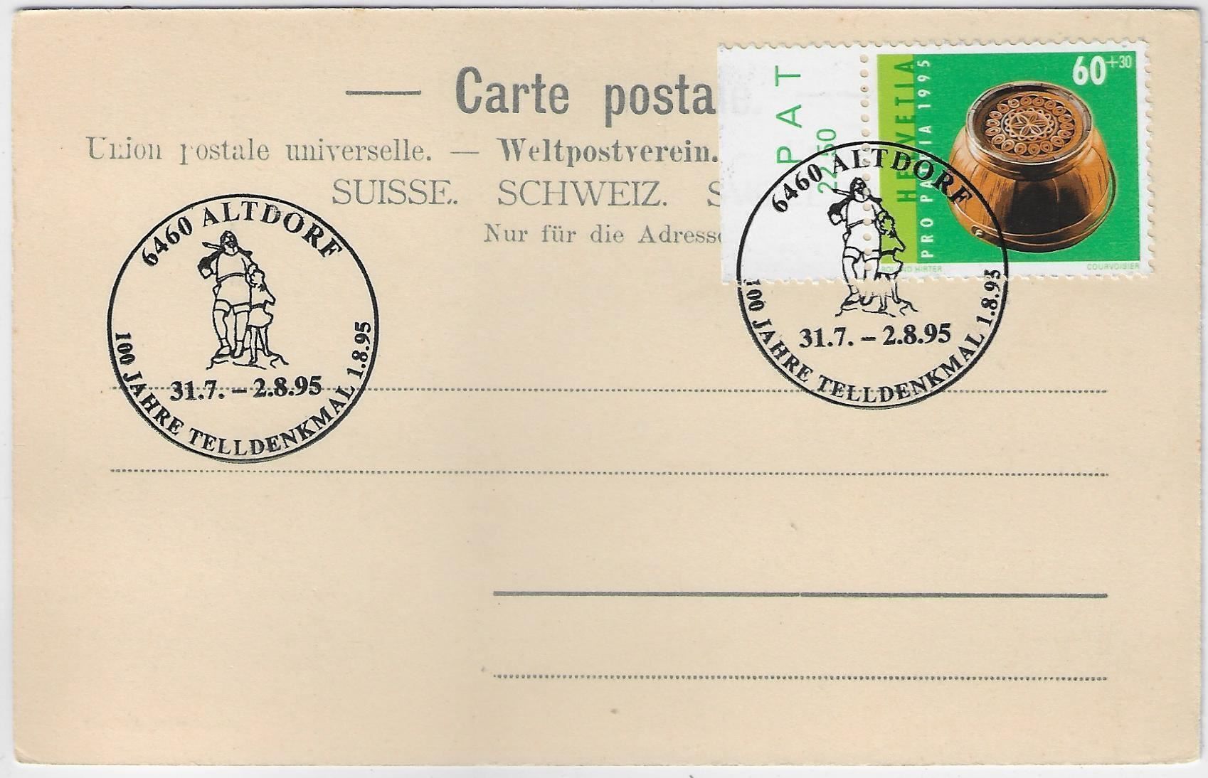 Cartoline postali: Altdorf - Hotel Löwen - animee belebt – Usato da Ettingen venduto da Kartenplanet 1