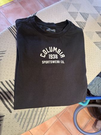 T-Shirt Columbia 1938 Sportswear M/M Schwarz 
