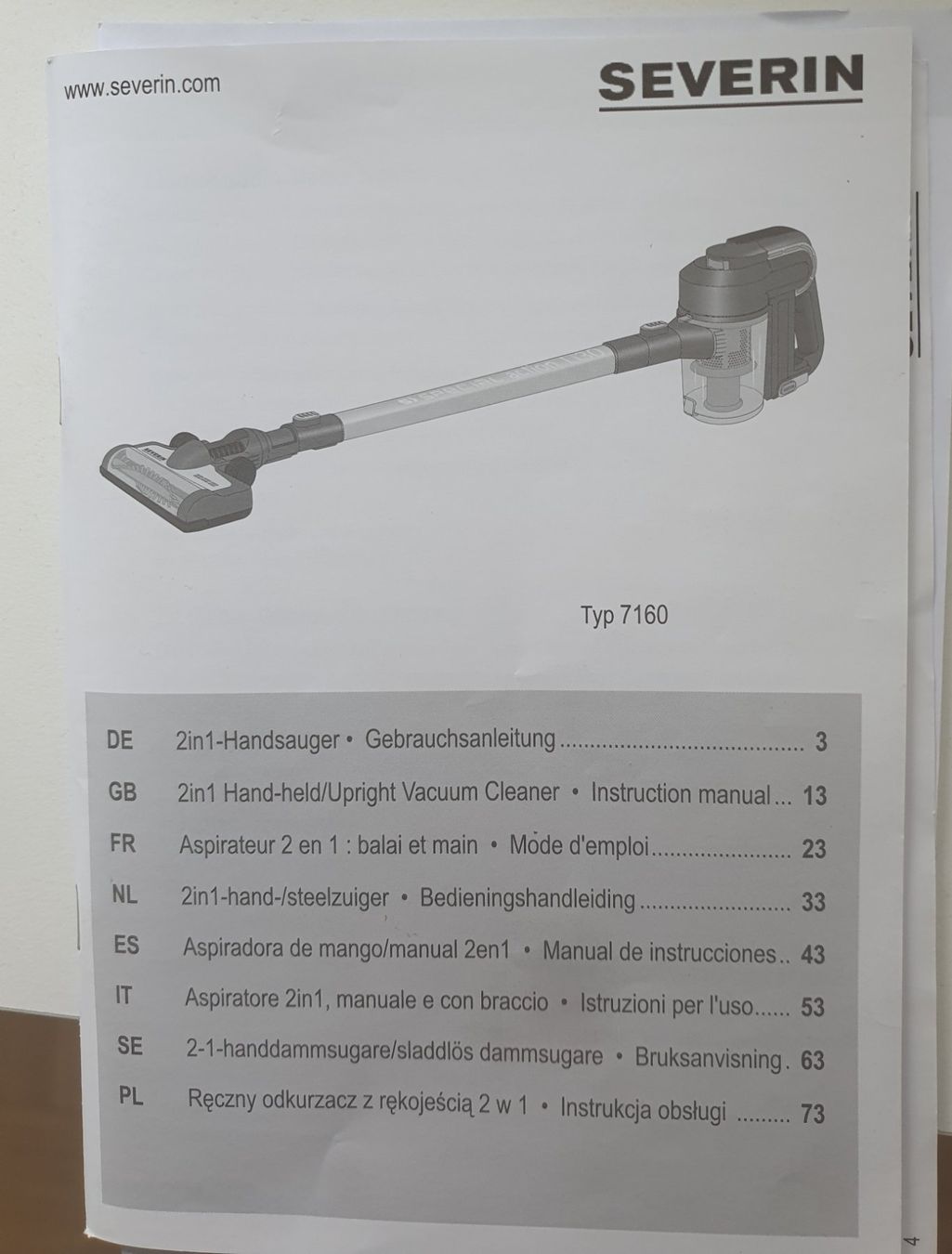Staubsauger & Zubehör: Severin Akku-Handstaubsauger – Gebraucht aus St. Gallen von bellis55 3