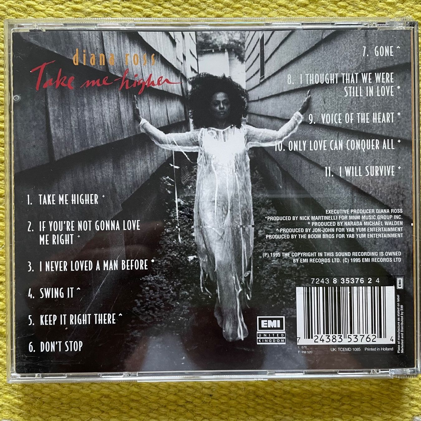 CD: DIANA ROSS-TAKE ME HIGHER – Usato da Rorschacherberg venduto da CD-Roli 1