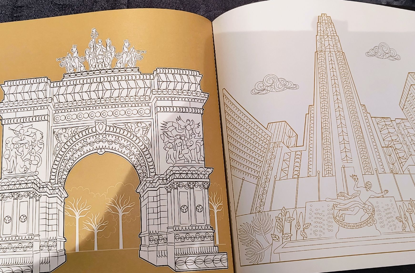 Libri: Malbuch New York "Das Night & Day-Malbuch" – Nuovo (secondo la descrizione) da Würenlingen venduto da Striga 3