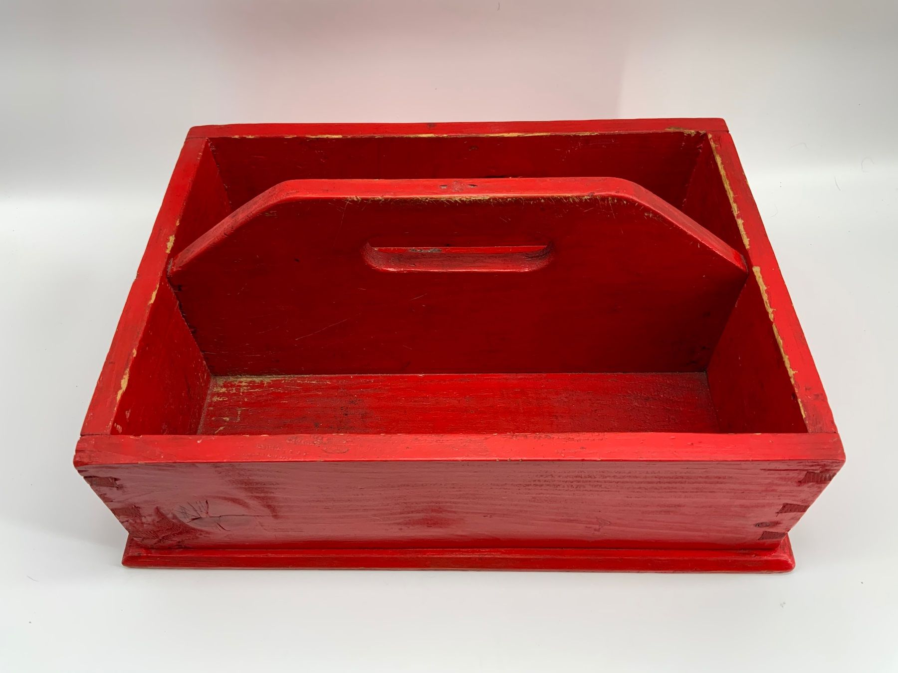 Casse di trasporto: Schuhputzkiste Holz rot – Usato da Erlach venduto da silvia3235