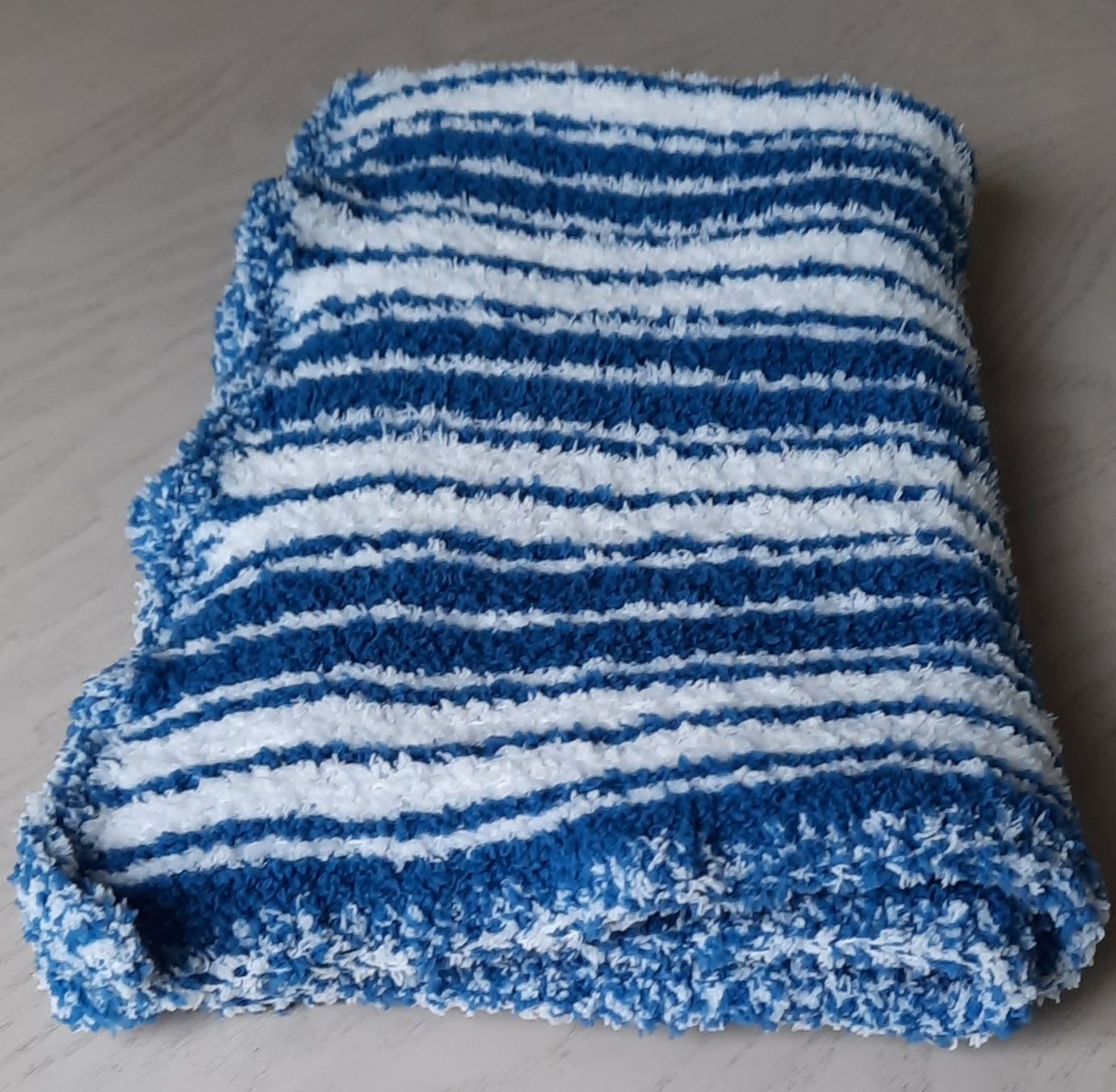 Coperte: Babydecke gestreift – Nuovo e nell'imballaggio originale da Engelburg venduto da Clictop 1
