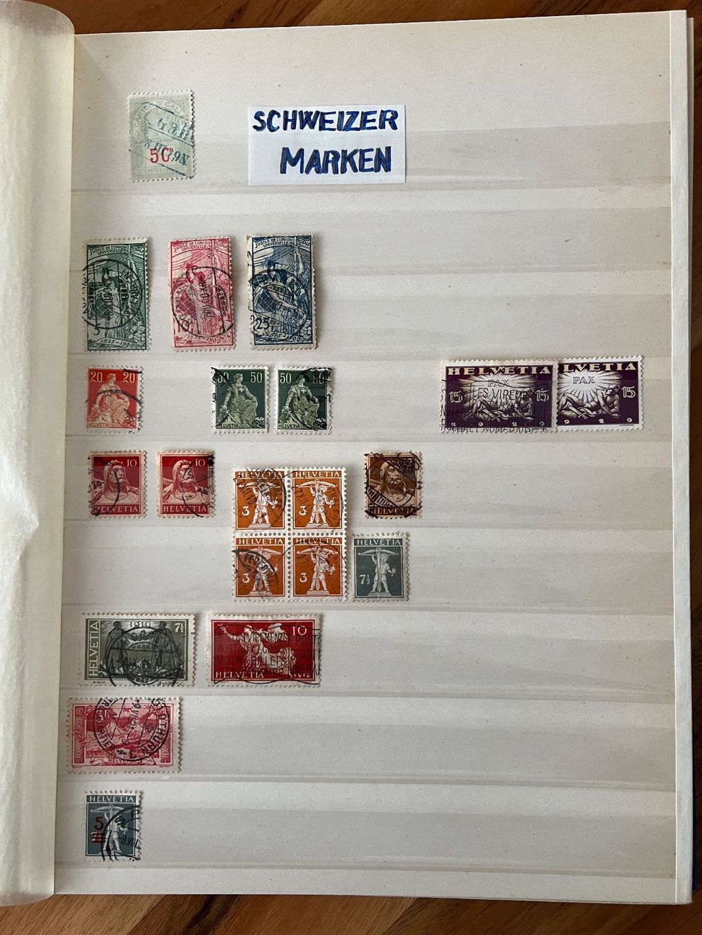 Alben: Marken-Sammelband – Gebraucht aus Biel-Benken BL von efd4105 1