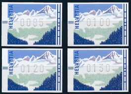 ATM 11-14 Jahreszeiten 4 Sätze 85/100/120/130 ** postfrisch