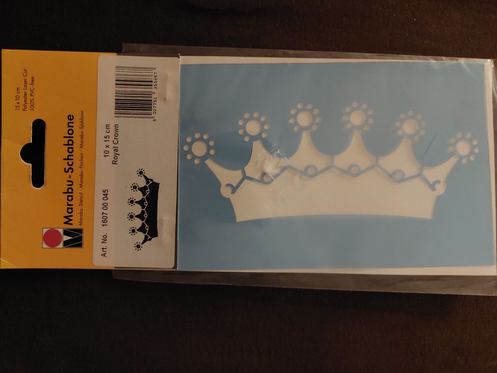 Alle Dekorationen: Krone 👑 Schablone  – Neu (gemäss Beschreibung) aus Unterseen von Ruia3333