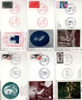 6 Stück FDC Frankreich
