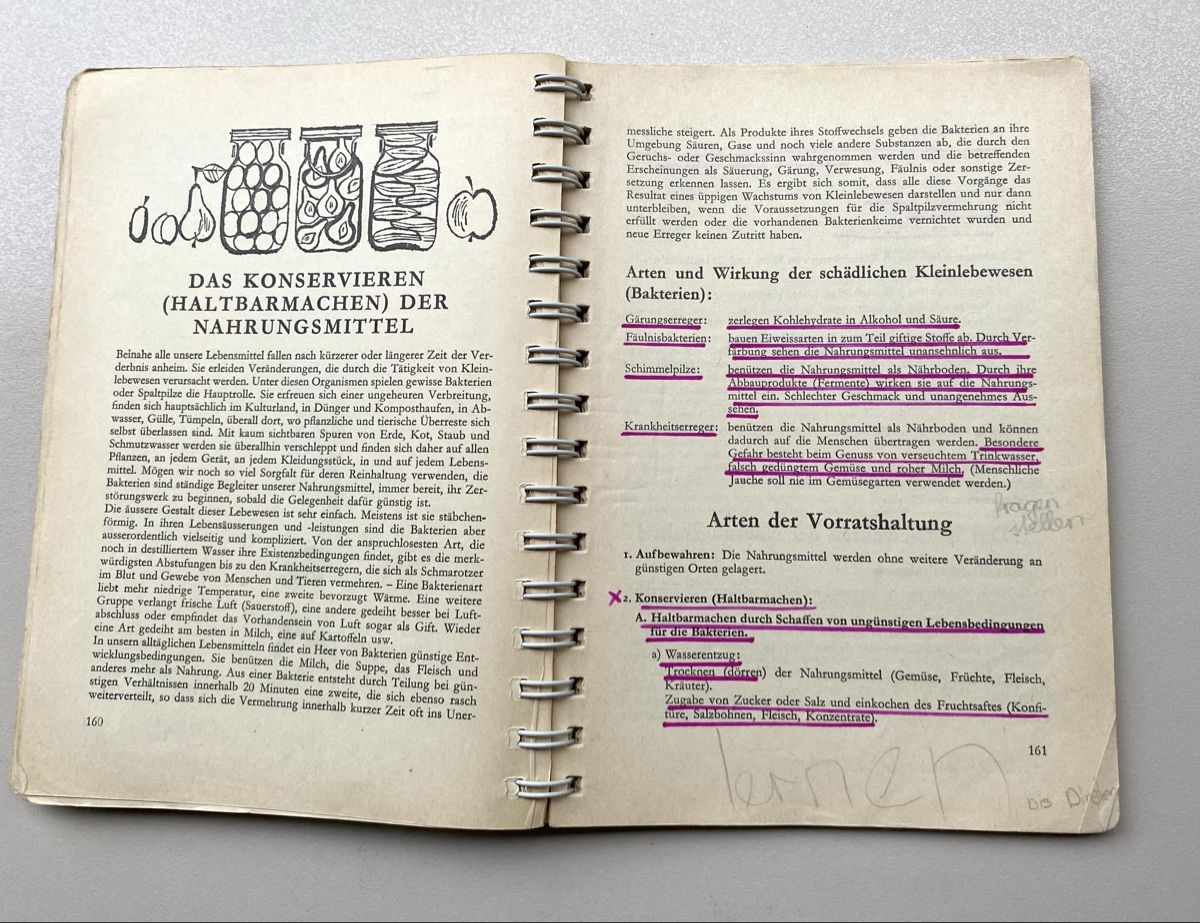 Libri: Berner  Kochbuch  - grün von 1961 – Usato da Arbon venduto da pyramide071 3