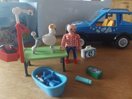 Playmobil 9278 Hundefrisör-Salon im Auto