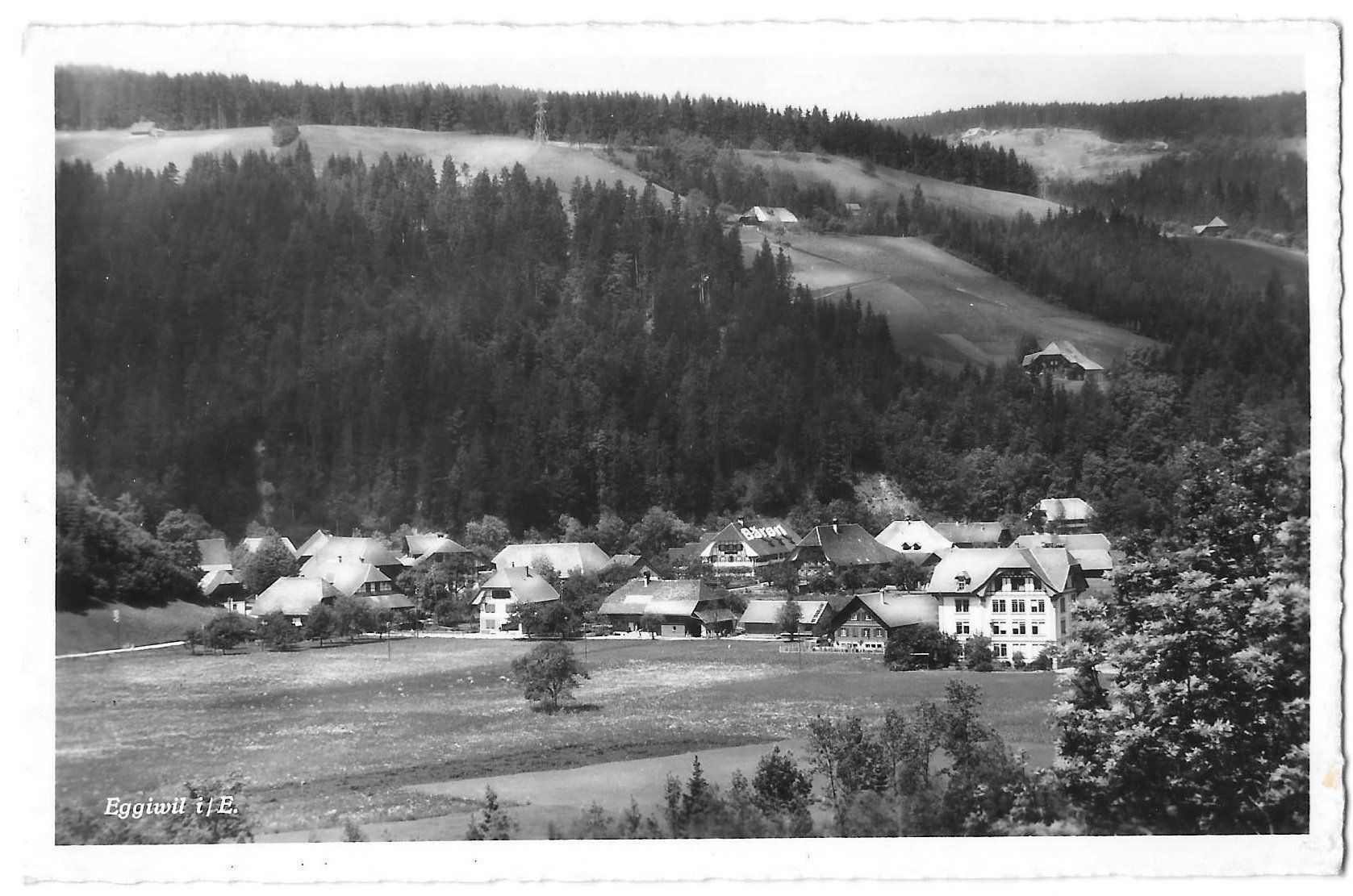 Cartoline postali: Eggiwil im Emmental Teilansicht – Usato da Olten venduto da clotaldi