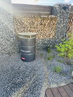 Metallfass Bartisch