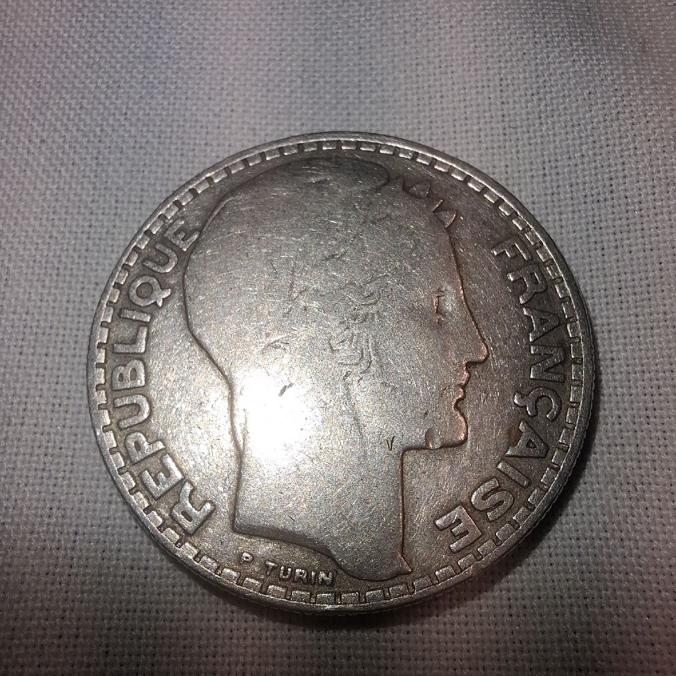 Alle Münzen: 20 Francs 1933 Frankreich – Gebraucht aus Nürensdorf von DANG3REUX 7
