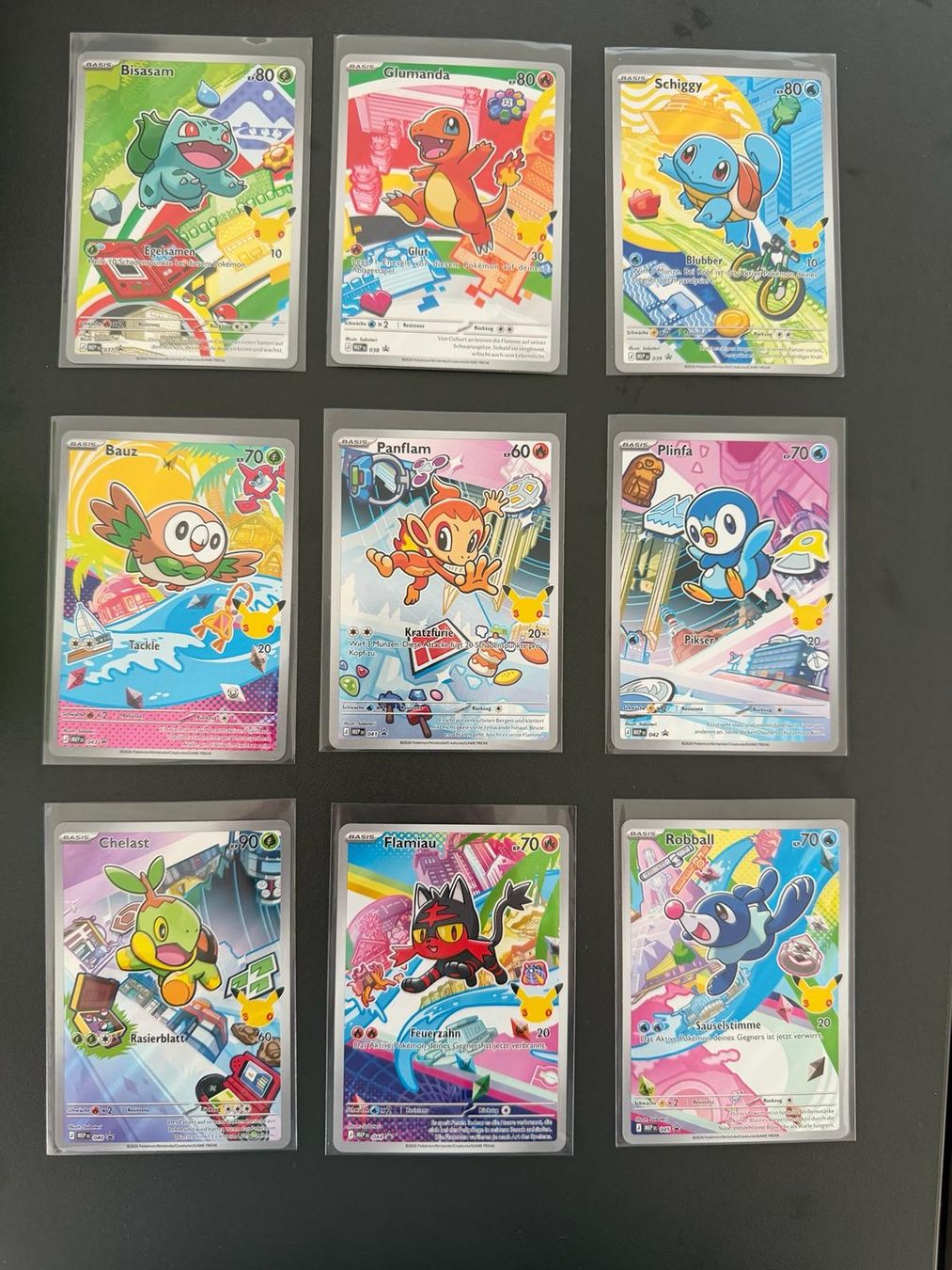 Pokémon Carte collezionabili: Pokémon First Partner Komplettes Set 9 Karten DE  – Nuovo (secondo la descrizione) da Dintikon venduto da Takeit79