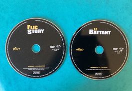 2 films avec A. Delon Le Battant Flic Story (sans boitier)