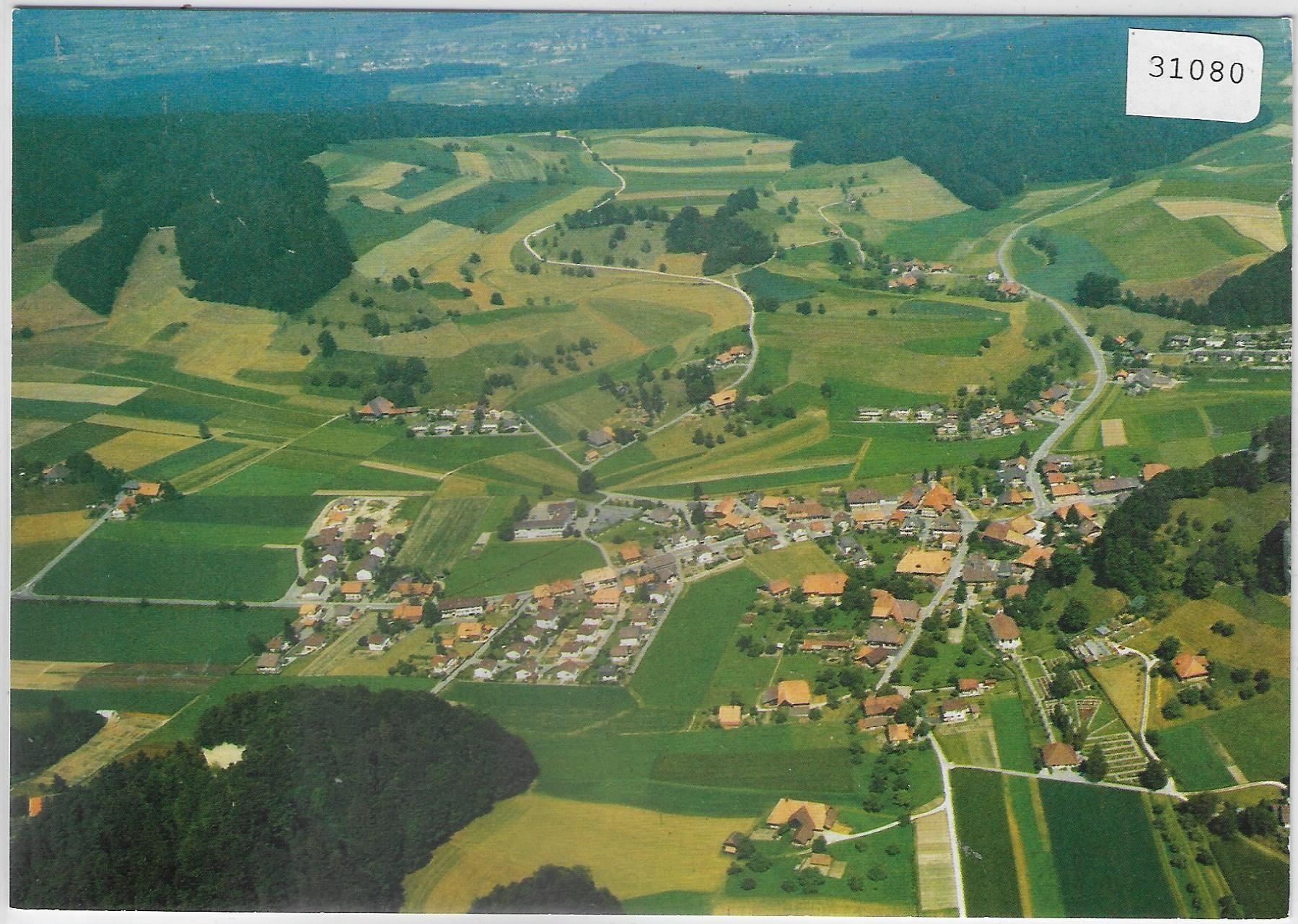 Cartoline postali: Flugaufnahme Krauchthal BE – Usato da Ettingen venduto da Kartenplanet