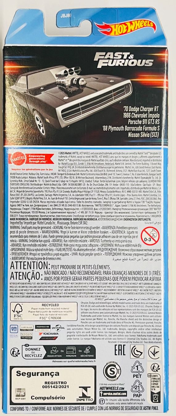 Hot Wheels Modellini d'auto: Hot Wheels - Fast & Furious 5-Pack – Nuovo e nell'imballaggio originale da Brittnau venduto da tor129 1