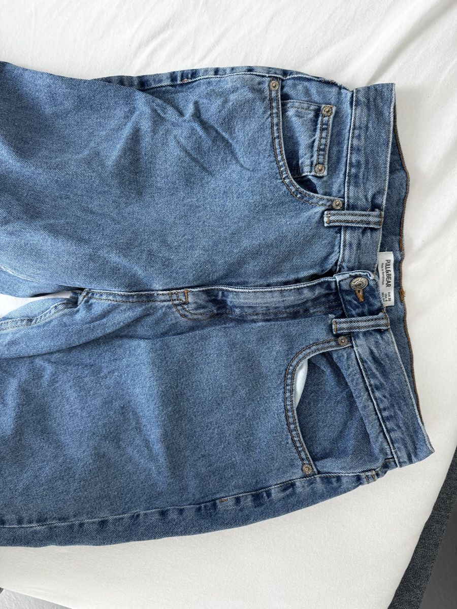 Pull&Bear Jeans: Mom Jeans Pull&Bear blau 38 – Usato da Winterthur venduto da vic_1256 1
