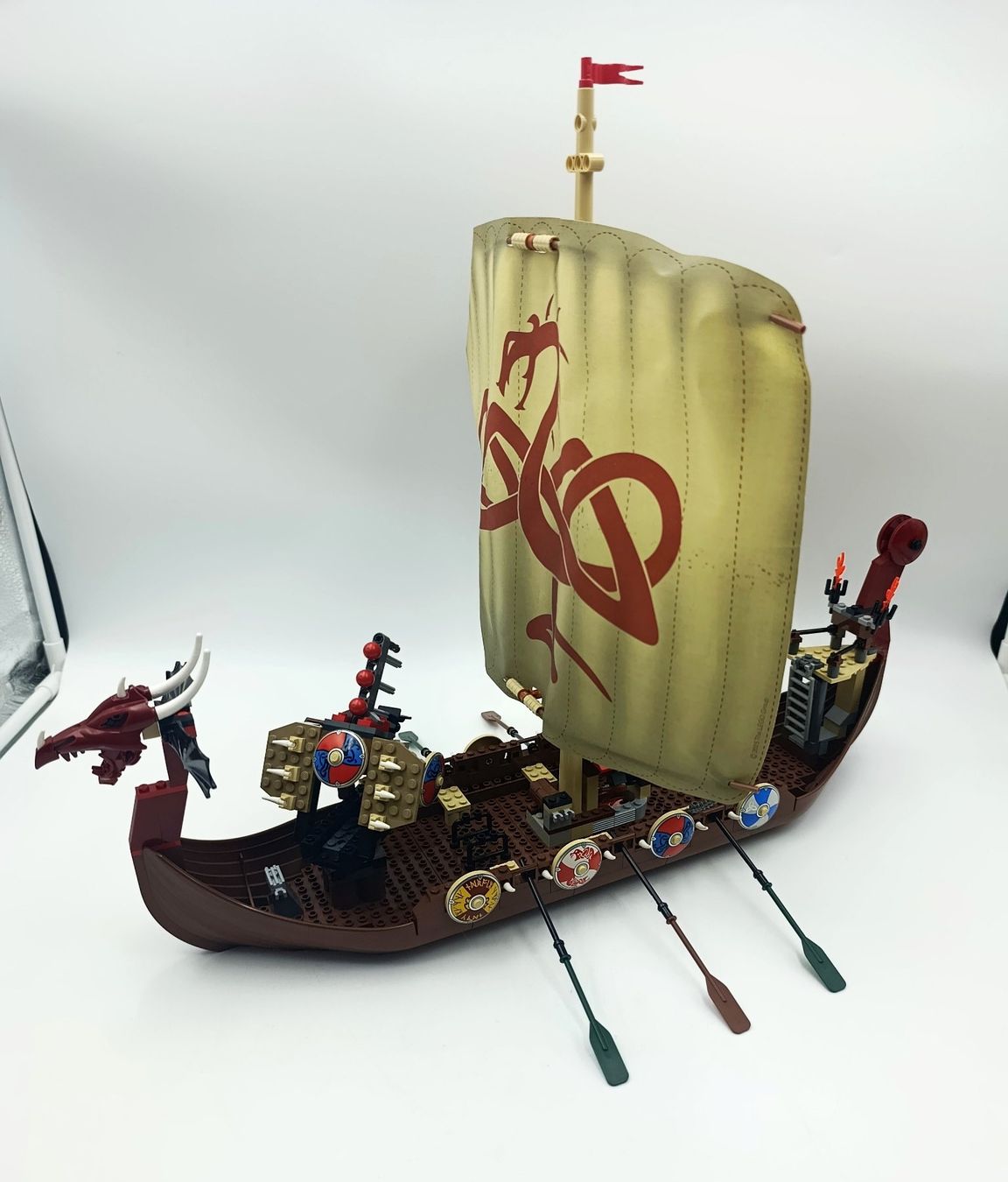 Lego Jeux de construction: Lego Wikinger Schiff Drachenboot 7015 – D'occasion à Wil SG par Donaldus
