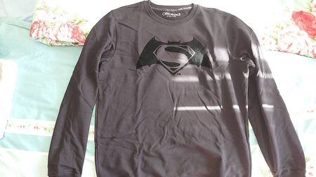 Pull noir Batman v Superman XL