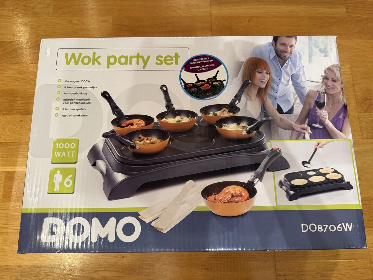 Elettrodomestici da cucina: Domo Wok Party Set – Usato da Chur venduto da fab_6y9s