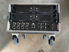 Endstufen-Rack 4-Kanal, LAB 1600, 4 x 800W inkl.Case