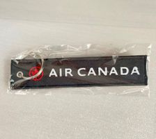 Porte-clés "Remove before flight" - Air Canada Noir