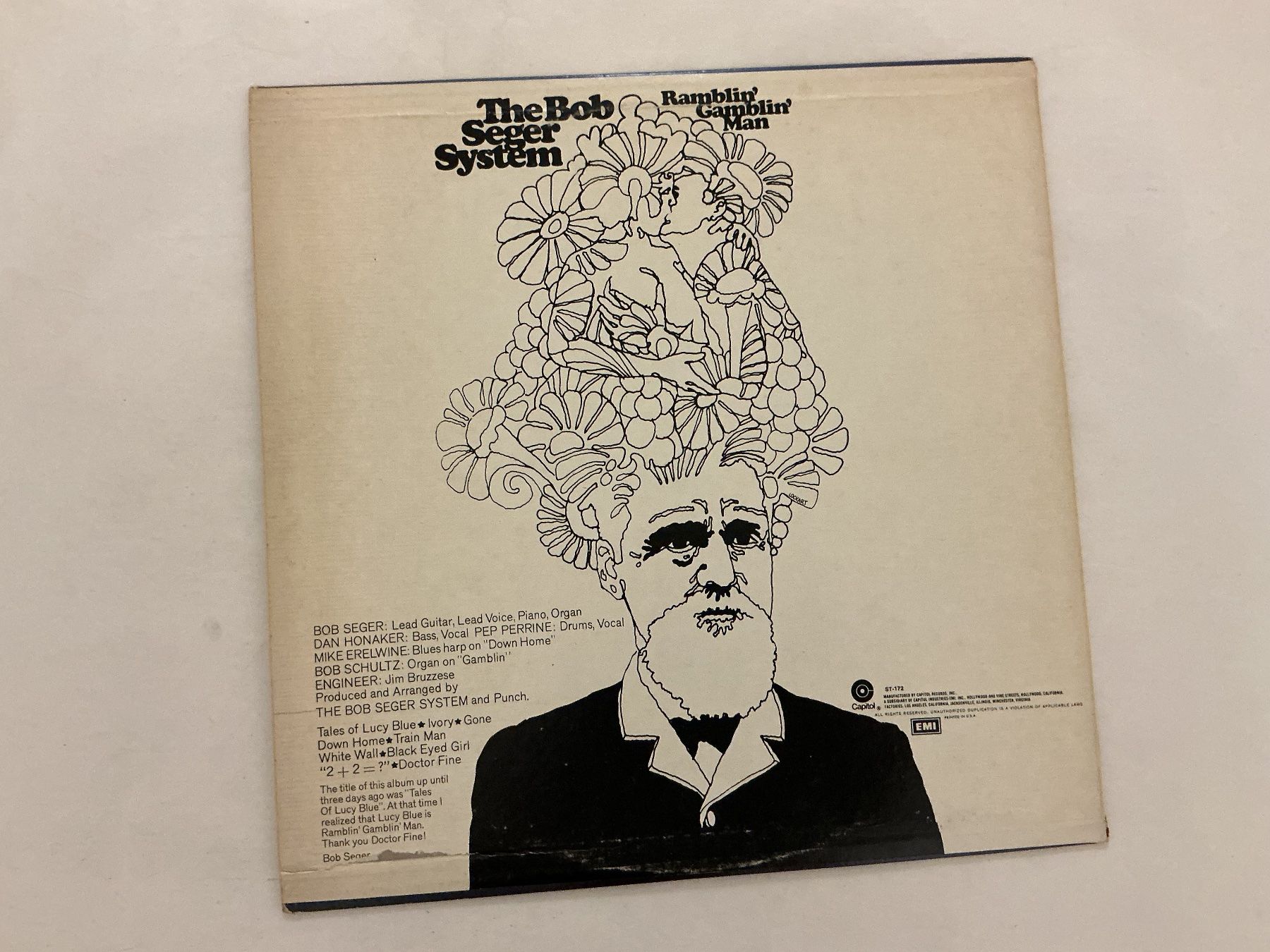 Dischi in vinile: The Bob Seger System LP - Ramblin' Gamblin' Man – Usato da Winterthur venduto da Tumko-Vinyl 1