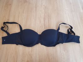 Simone Perele Damen Caresse Vollschalen BH, schwarz, 65E