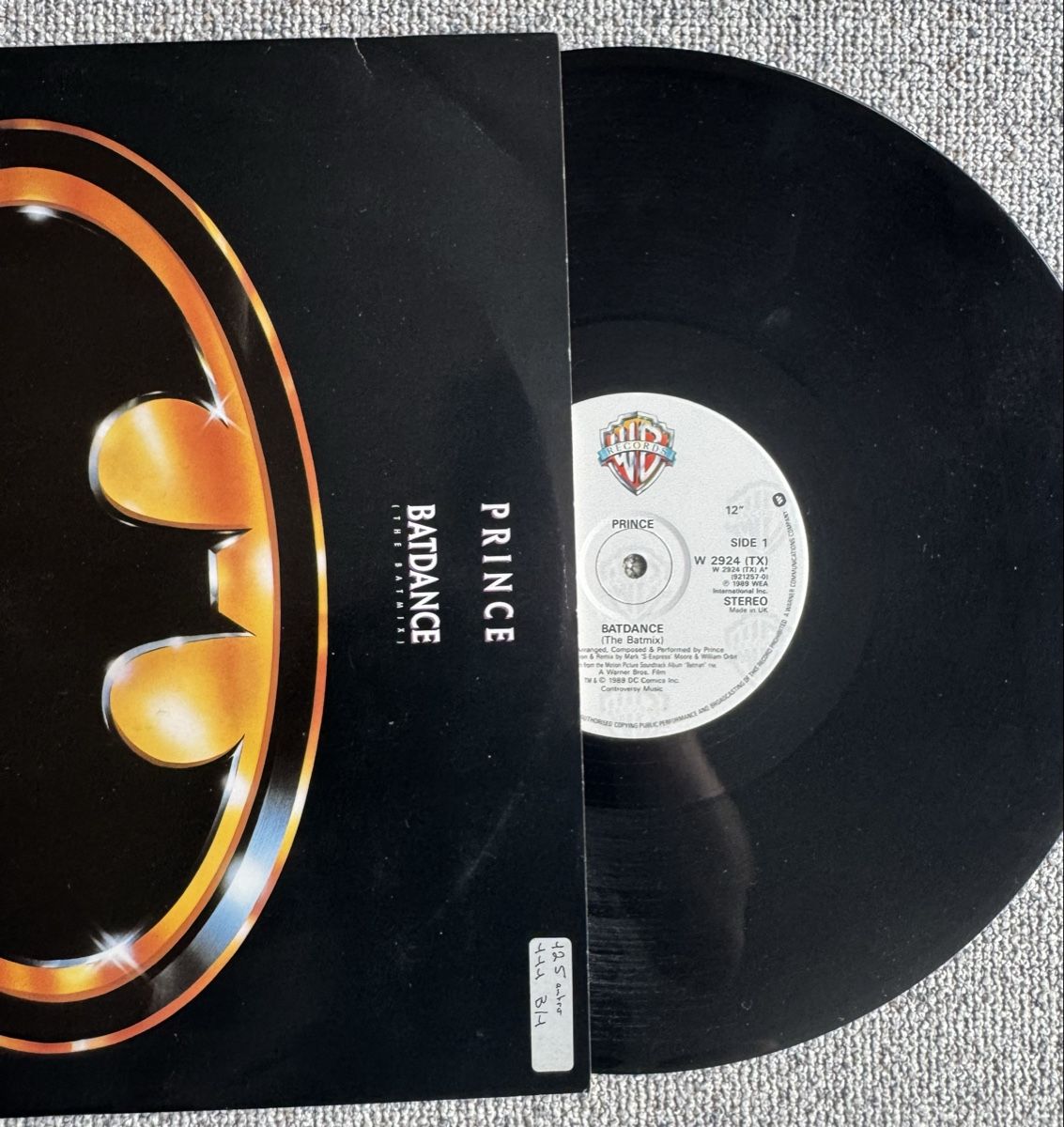 Dischi in vinile: Prince -  Batdance - 12" Maxi - 1989 – Usato da Rorbas venduto da BlackstarRecords 2