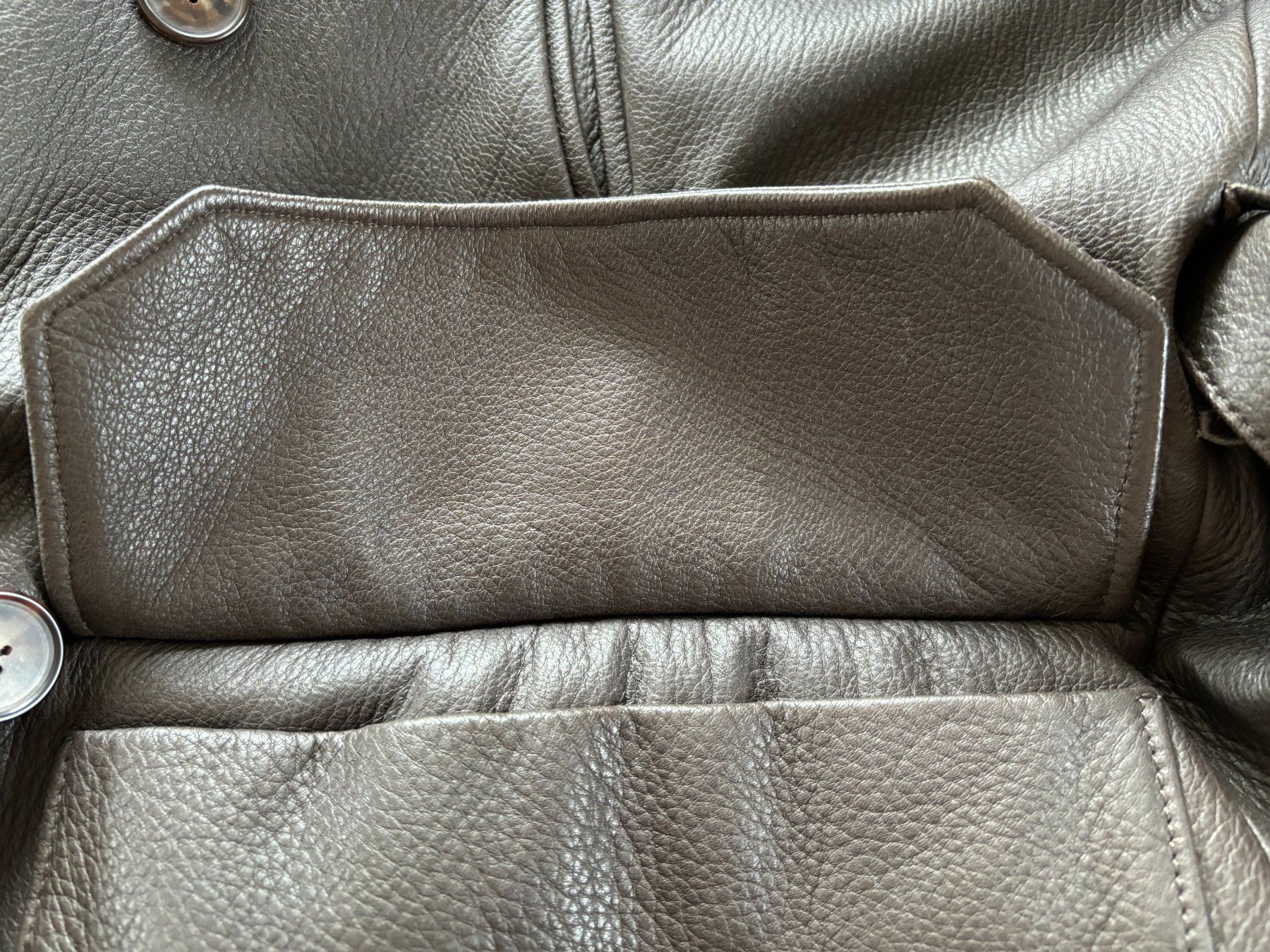 Hermès Cappotti: Exceptional Hermes Parka Deer leather XL - Mint condition – Usato da Prangins venduto da pad2424 7