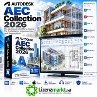 Autodesk AEC Collection 2026 – 3 Jahre (Windows & macOS)