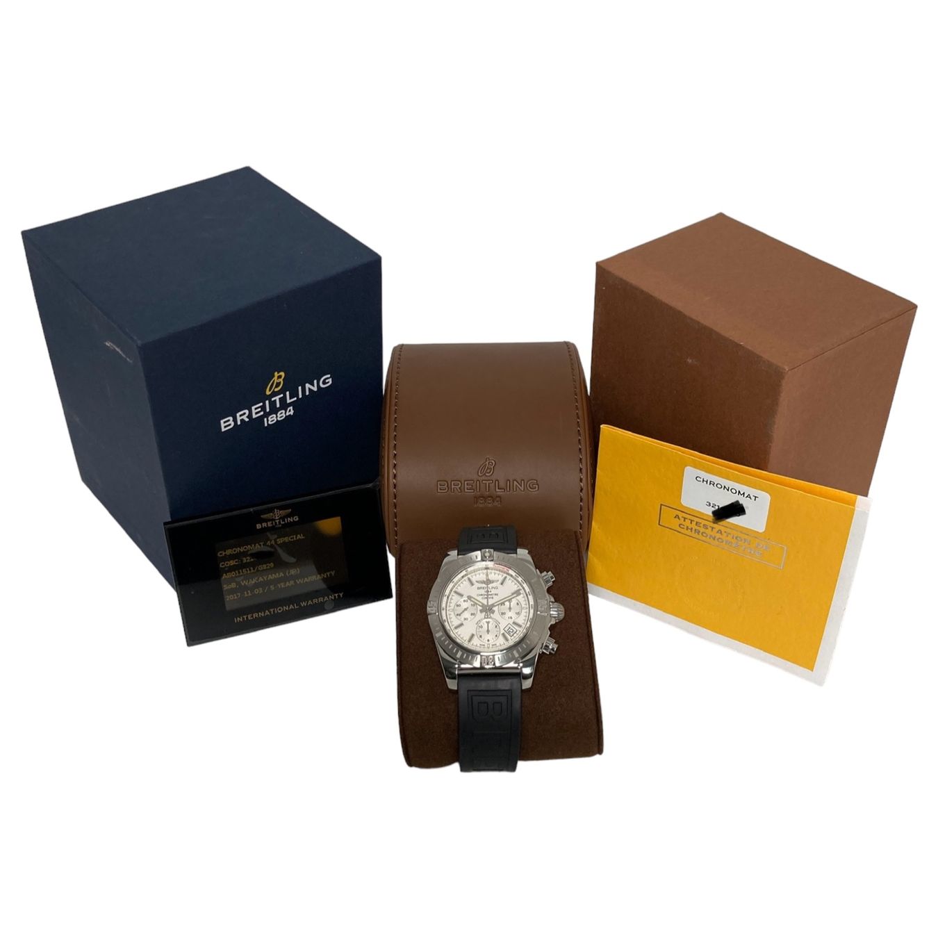 Breitling Uhren: Breitling Chronomat B01 44mm 2017 Box&Papers Serviced – Gebraucht aus Genève von WATCHOYSTER 1