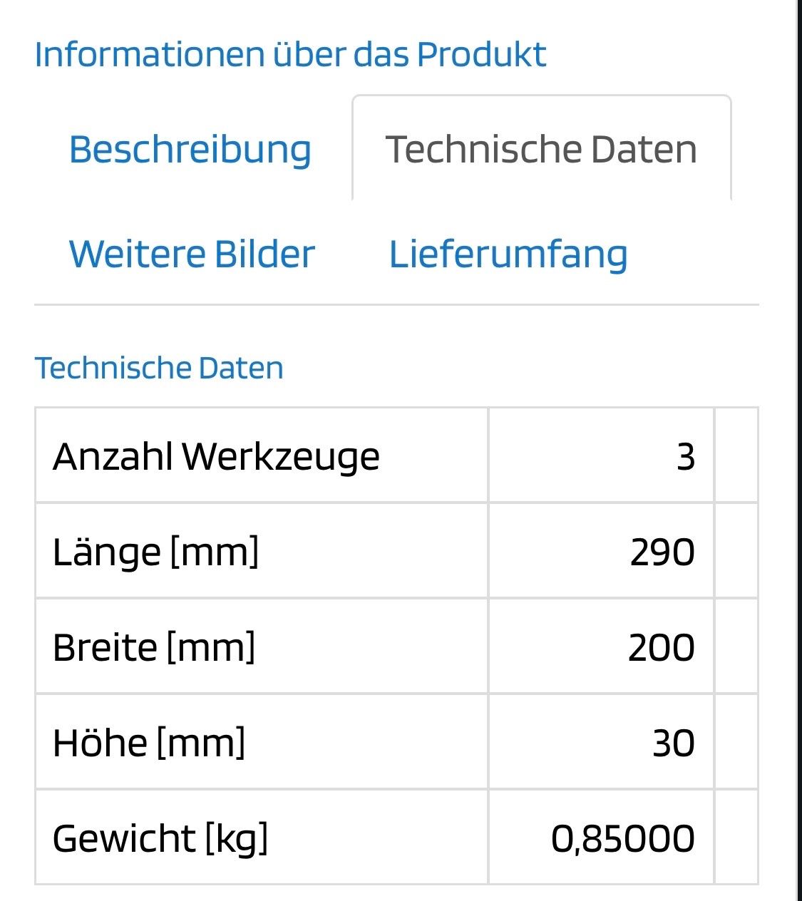 Alle Werkzeuge: Zangensatz 3-teilig – Gebraucht aus Stadel von Mandant7 1