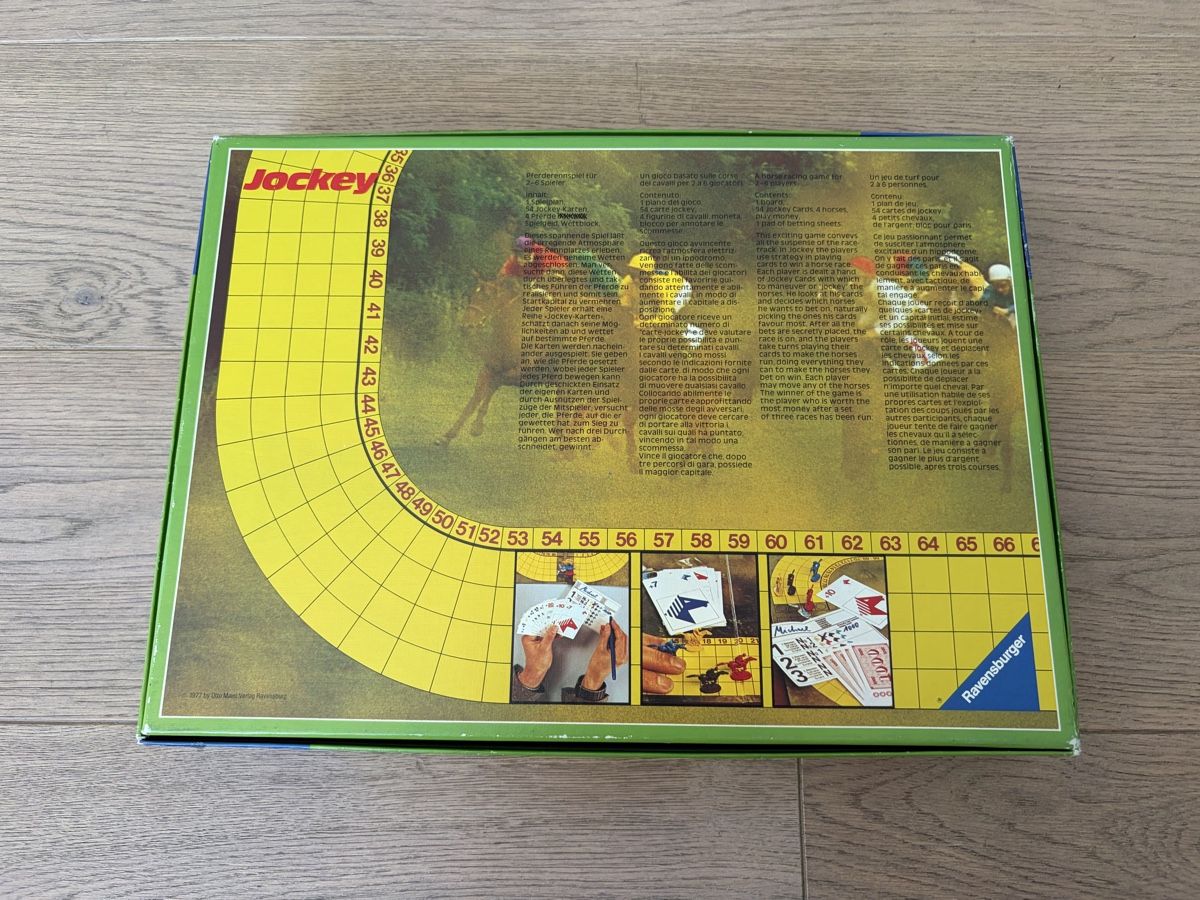 Ravensburger Spiele: Jockey Pferde Spiel Ravensburger – Gebraucht aus Versoix von chr_2rpz 1