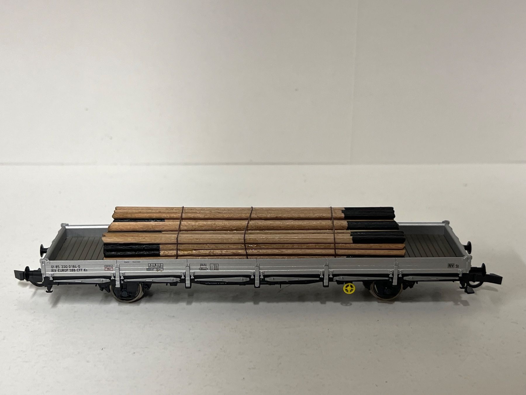 Roco Modellini di ferrovie: Roco SBB Ks beladen H0 DC – Usato da Geroldswil venduto da TopTrain54 2