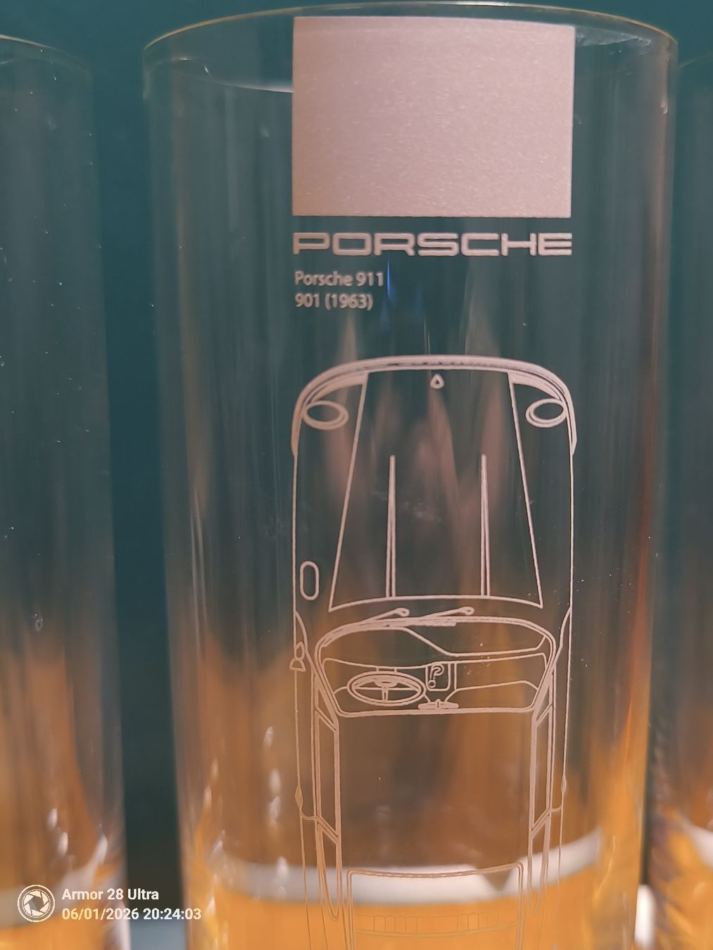 Porsche Bicchieri: Porsche 911 Gläser Set (3 Stk.) – Usato da Scherzingen venduto da The-C 2
