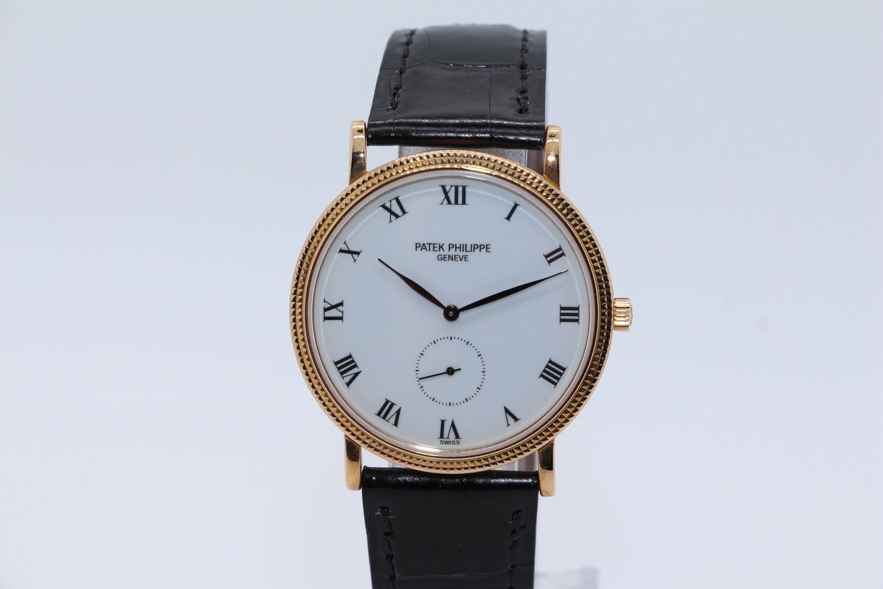 Patek Philippe Uhren: Patek Philippe Calatrava Gelbgold Ref. 3919J, Original Box – Gebraucht aus Zug von eMDi_Collection 1