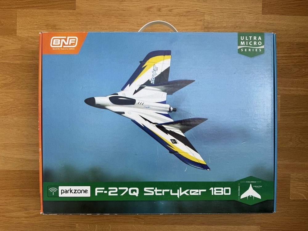 Parkzone Ultra Micro F-27Q Stryker 180 BNF, komplett! (Gebraucht) in ...