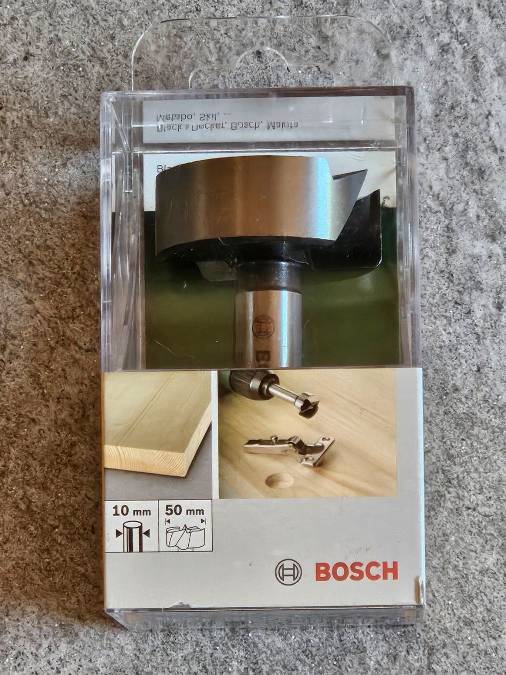 Bosch Tous les outils: Bohrer 50mm Bosch. Forstnerbohrer. neu – Neuf avec emballage d'origine à Flamatt par 22oderso