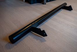 Car bumper guard bar (originally installed on JEEP Wrangler)