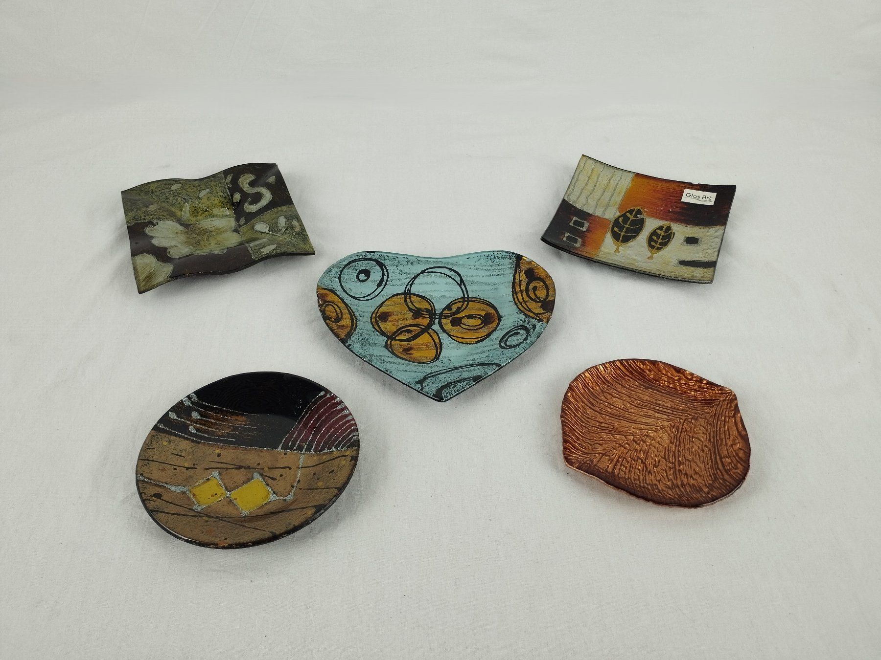 Sottobicchieri: Glass Teller Set 5-teilig – Usato da Schübelbach venduto da Restwert_Schubelbach