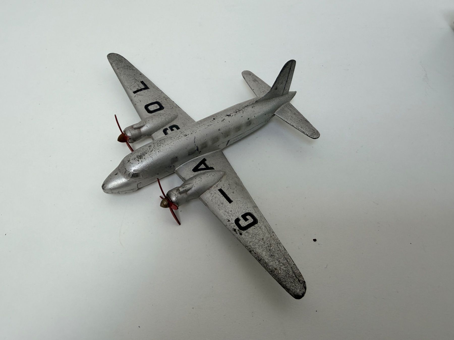 Meccano Spielzeuge: Meccano Flugzeug antik – Gebraucht aus Wettingen von jo_walters